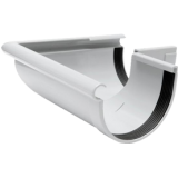Угол желоба наружный 90° белый - водосток Rainway 130/100