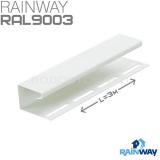 J-профиль белый Rainway (L=3 м)
